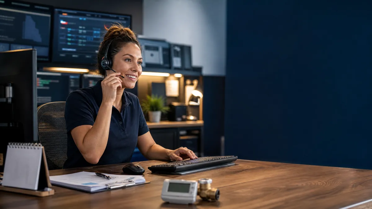 AI Front Desk for HVAC: Turn Missed Calls Into Booked Jobs | MOLA