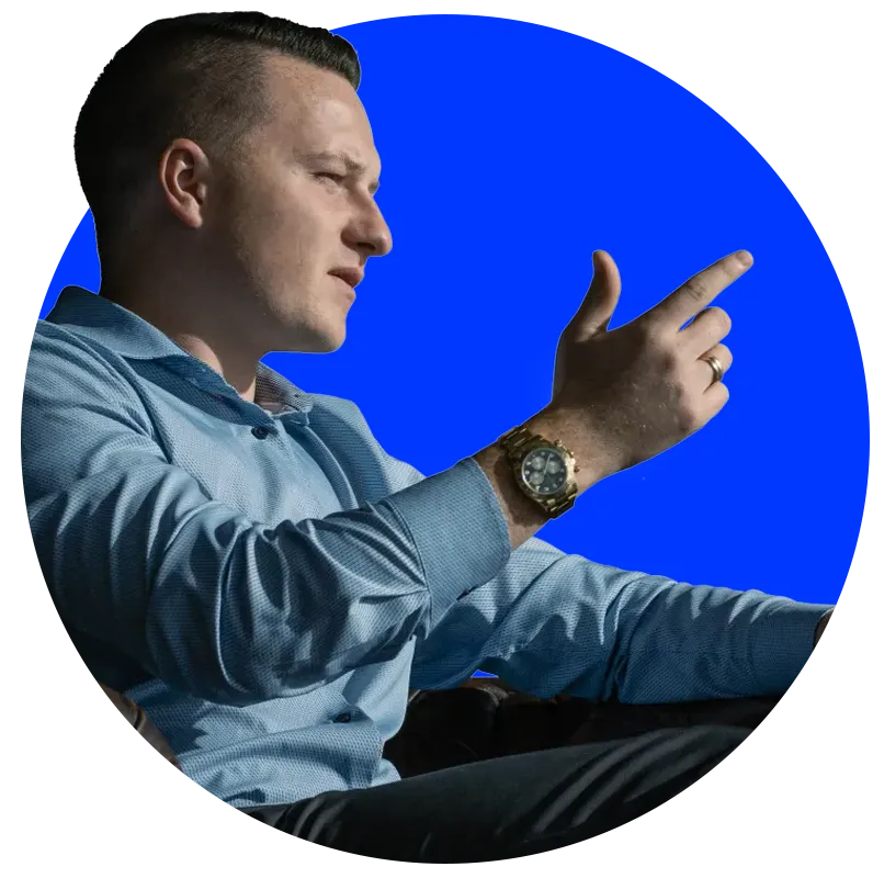 man in white dress shirt wearing black framed eyeglasses