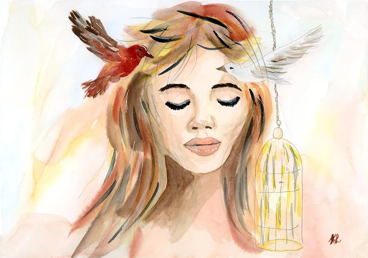released-from-within-kimberly-leclaire-art