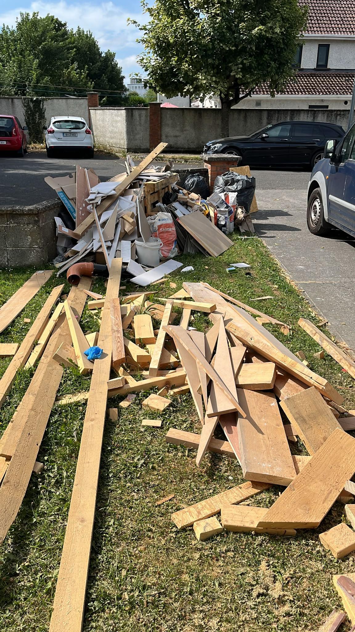 Complete property clear-out finished job
