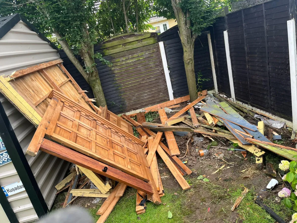 Complete property clear-out finished job