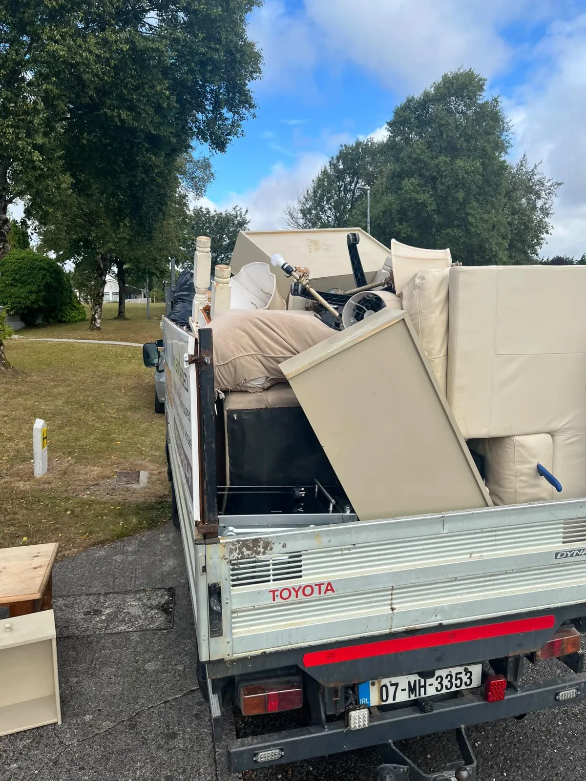 Tool and junk removal from outdoor shed