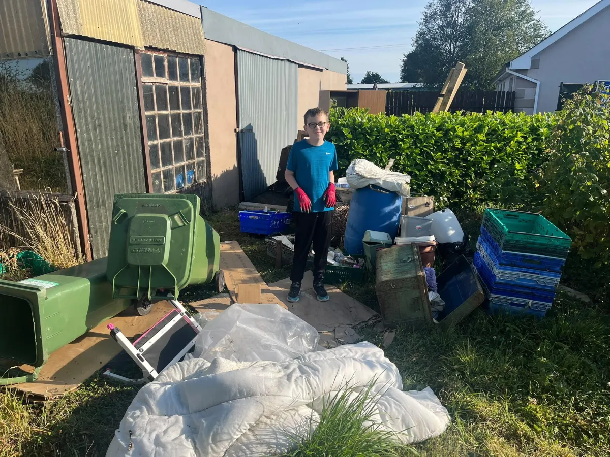 Complete property clear-out finished job