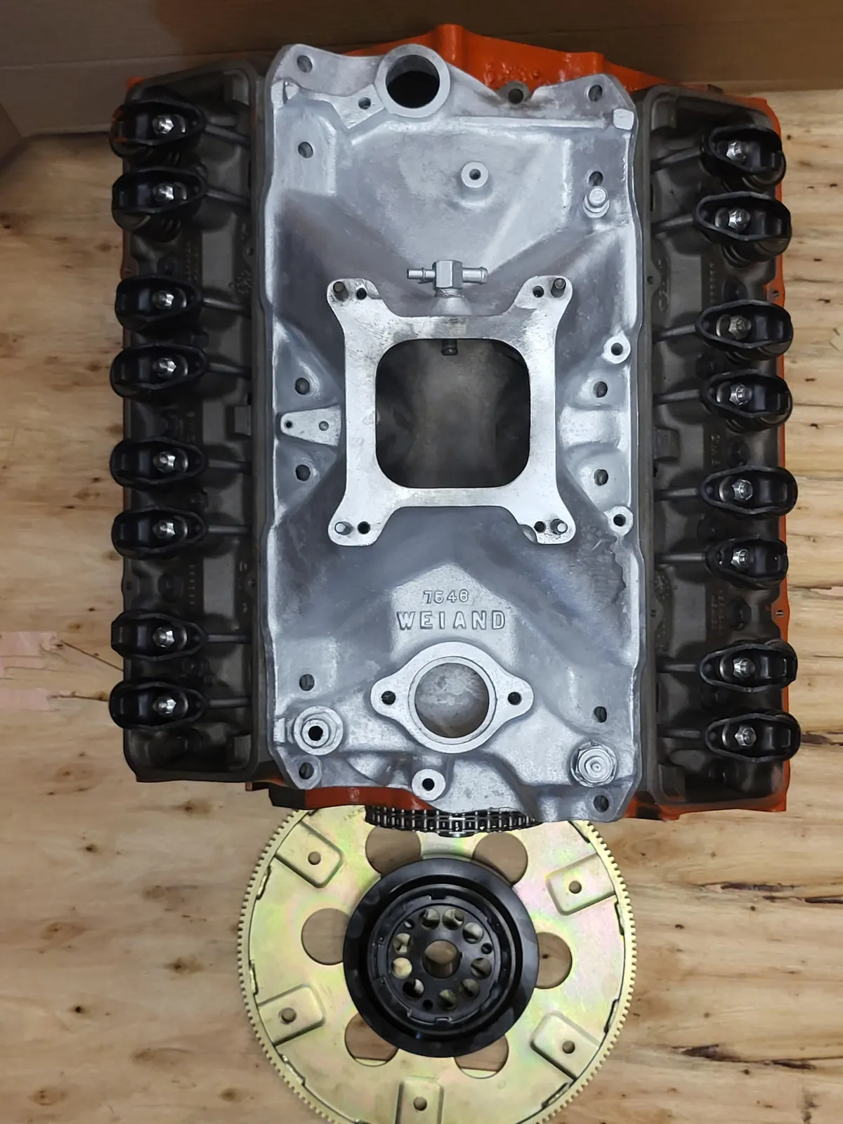 rebuilt chevy 350 engine