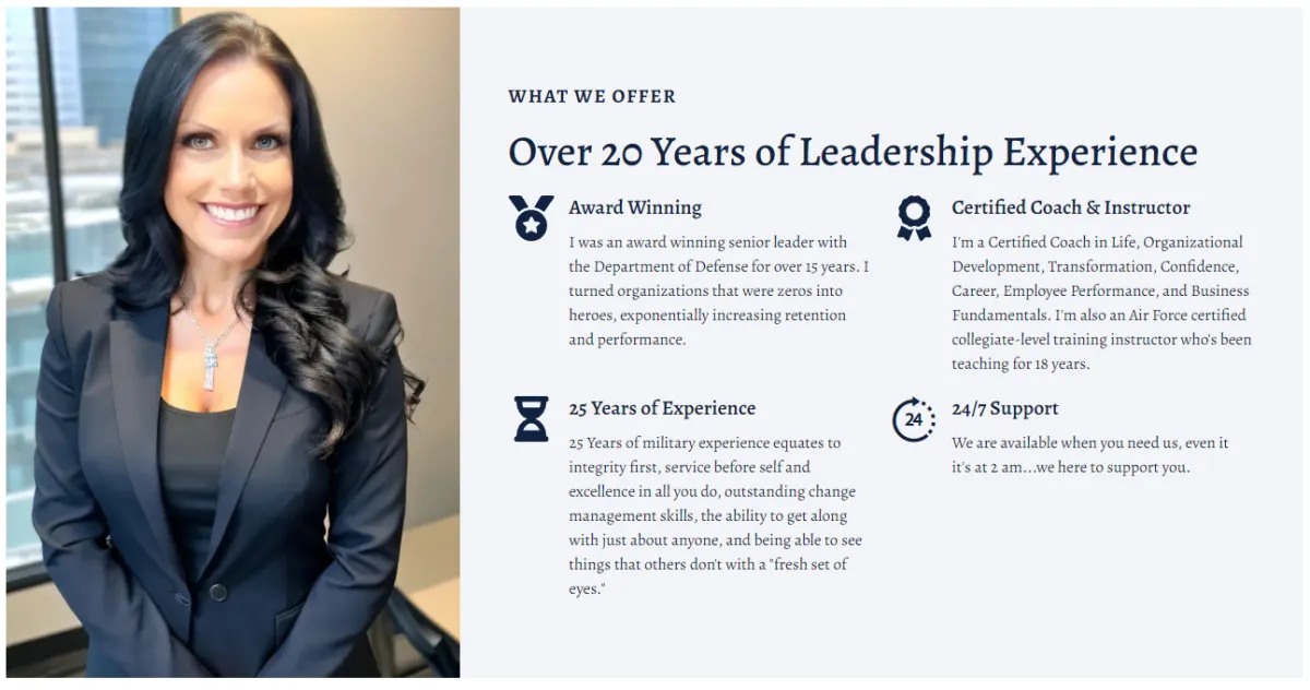 20 Years of Leadership xperience Nikki Gianni