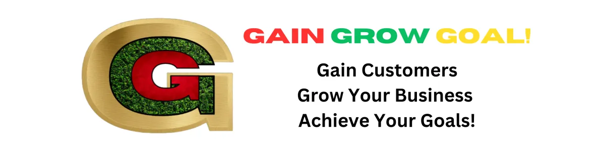 Gain Grow Goal Logo