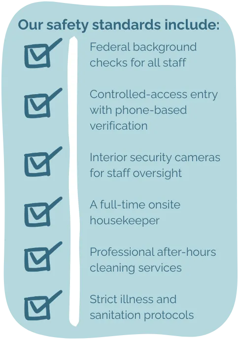 safety standards checklist for childcare