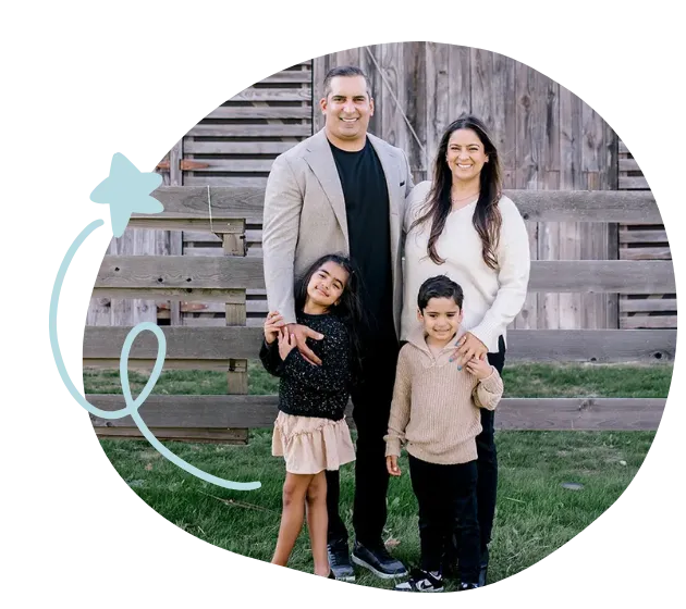 happy family photo of mommy owned indepedantly operated childcare business