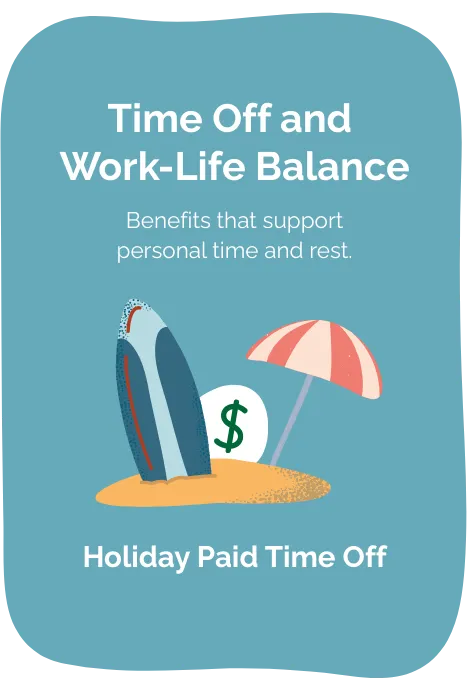 time off and work life balance holiday benefits