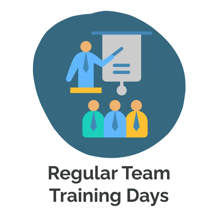 regular team training days