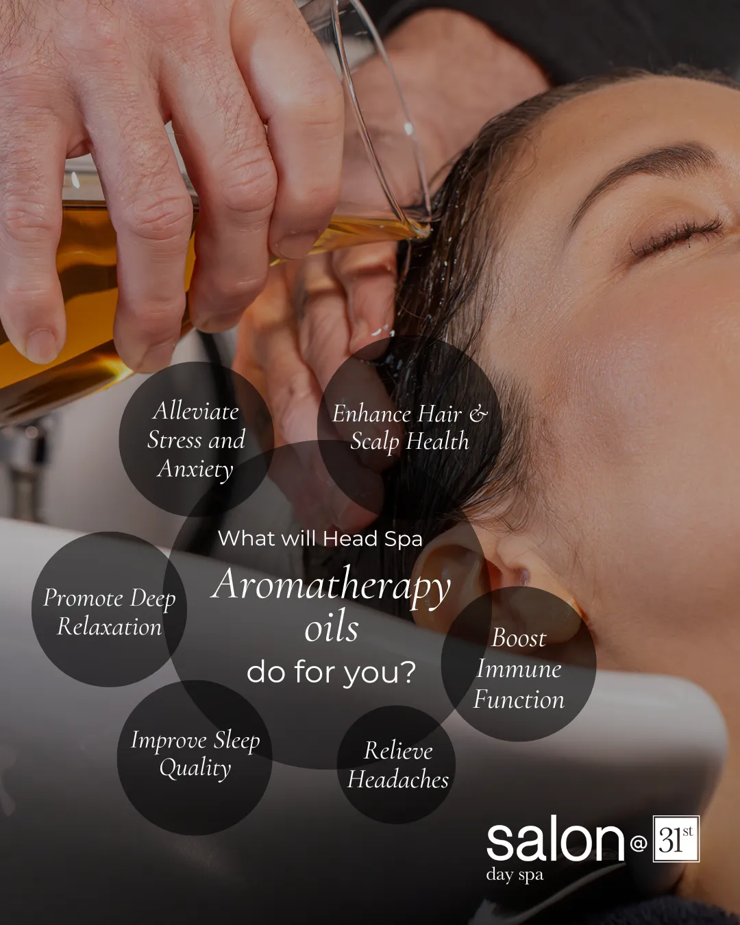 Nourishing Head Spa scalp massage in Virginia Beach