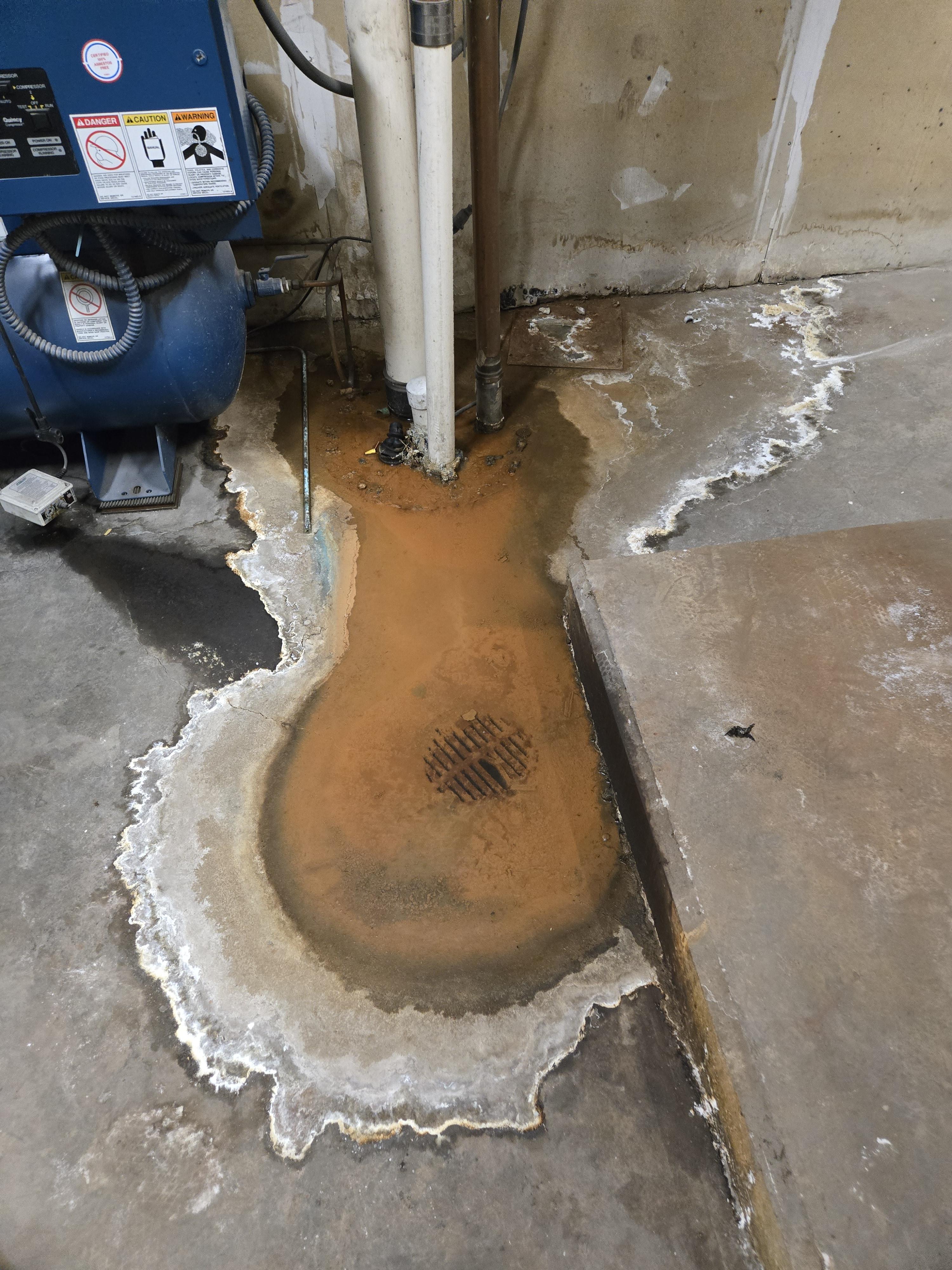 examample of sewage job completed by Balor Restoration