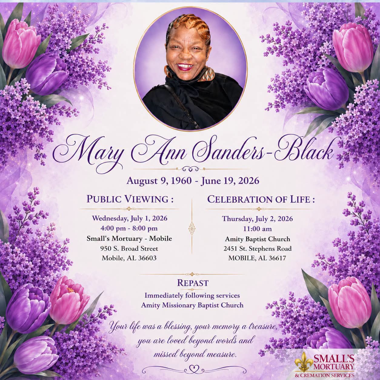 Documentation of family burial service on July 3, 2026