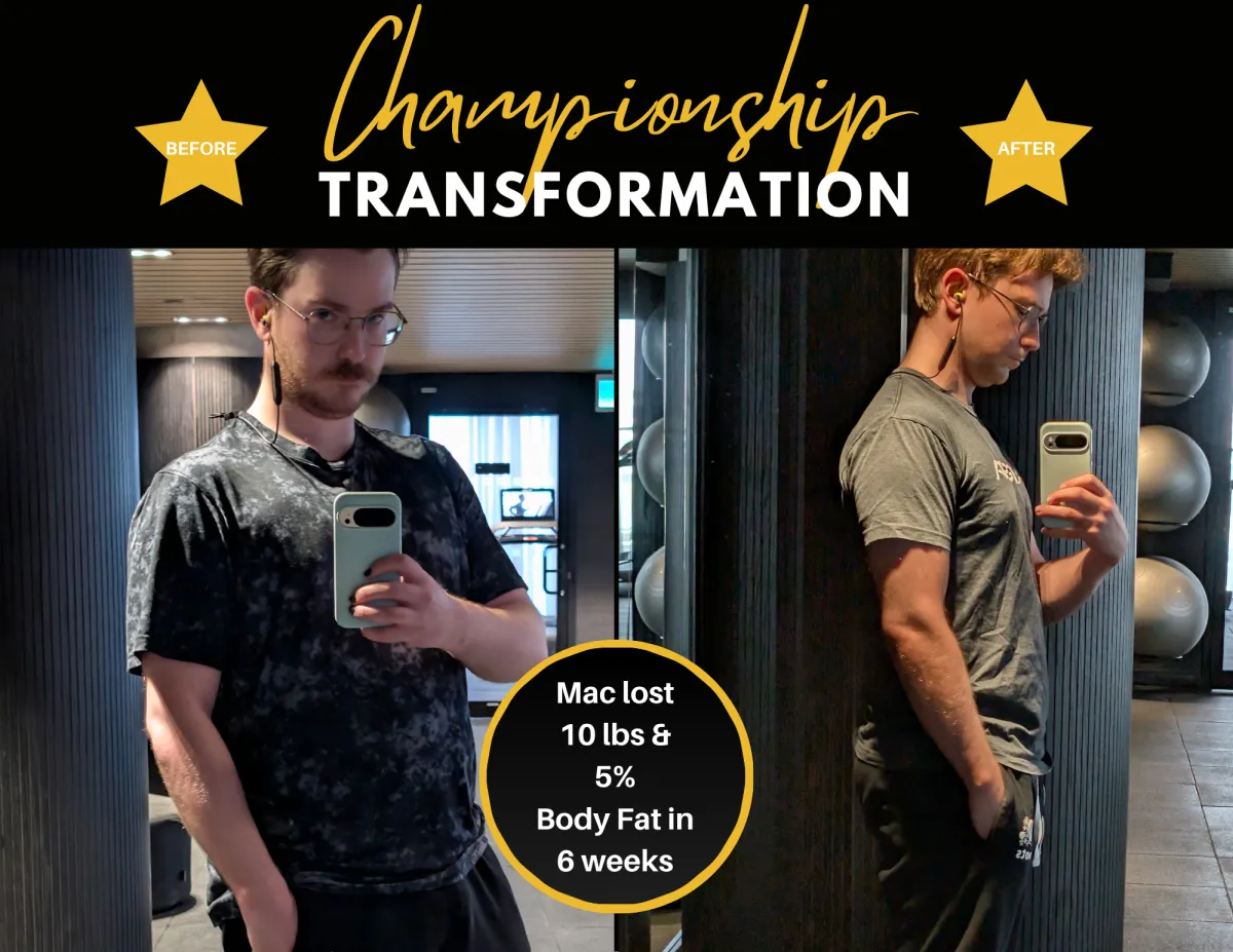 How Mac Lost 10 Pounds, Rebuilt His Confidence, and Learned to Enjoy Fitness Again
