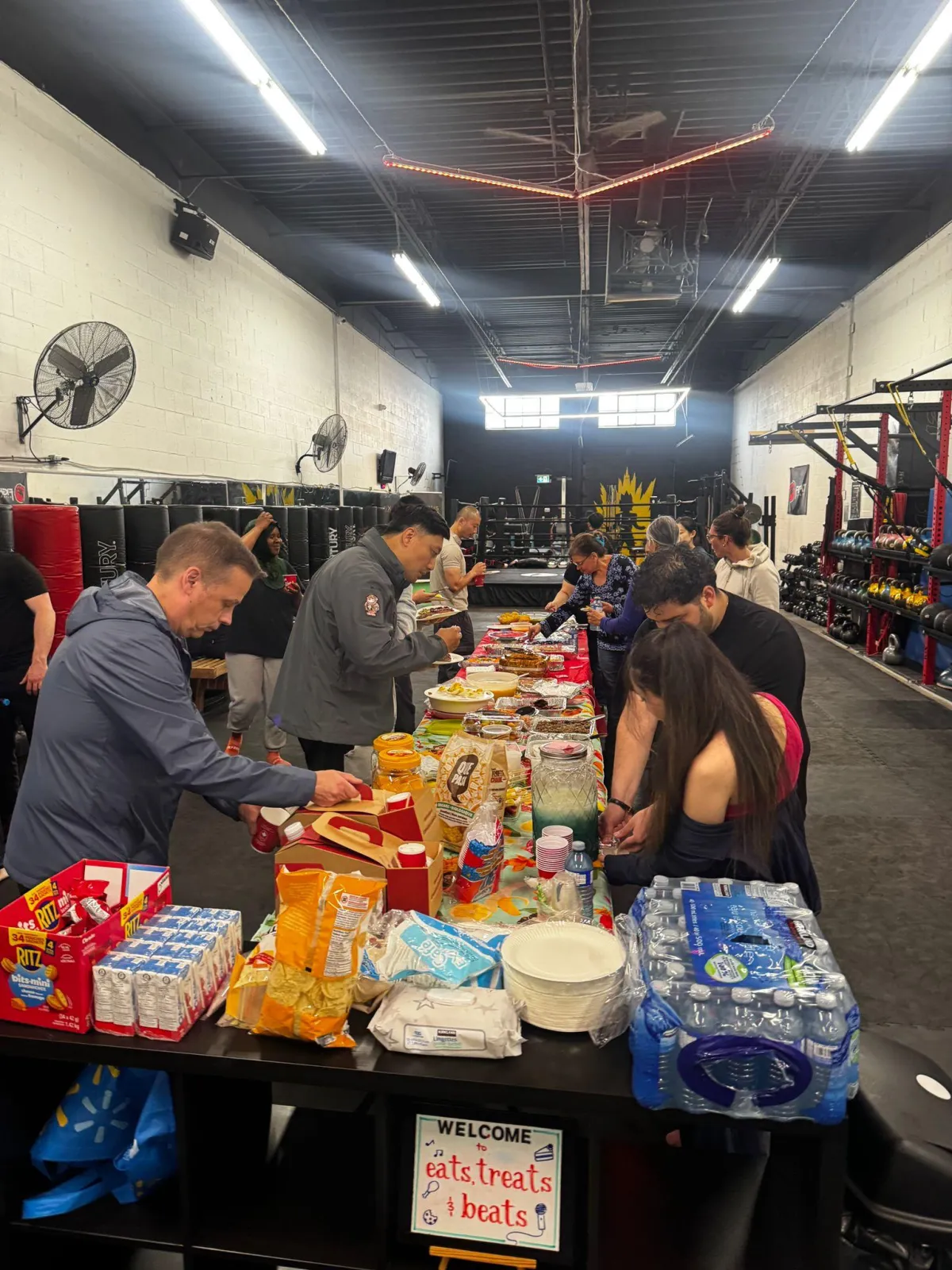 Eats, Treats & Beats: When the Gym Became Home for a Night