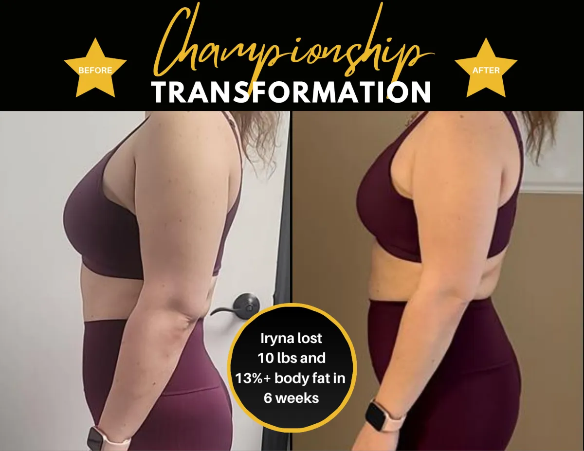 Discover Iryna's 10-pound weight loss journey with kickboxing in just six weeks.