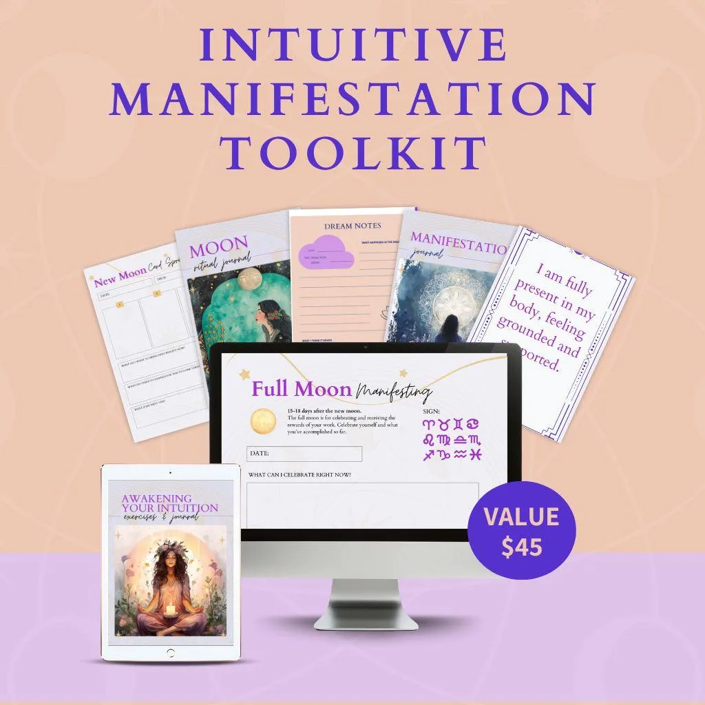 Intuitive manifestation tookit for beginners