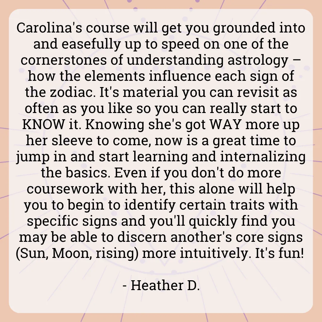Quest Mystic astrology consult testimonial