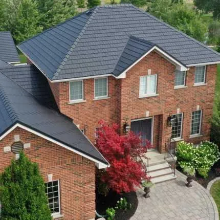 Slate-style metal shingles Greater Calgary & Columbia Valley