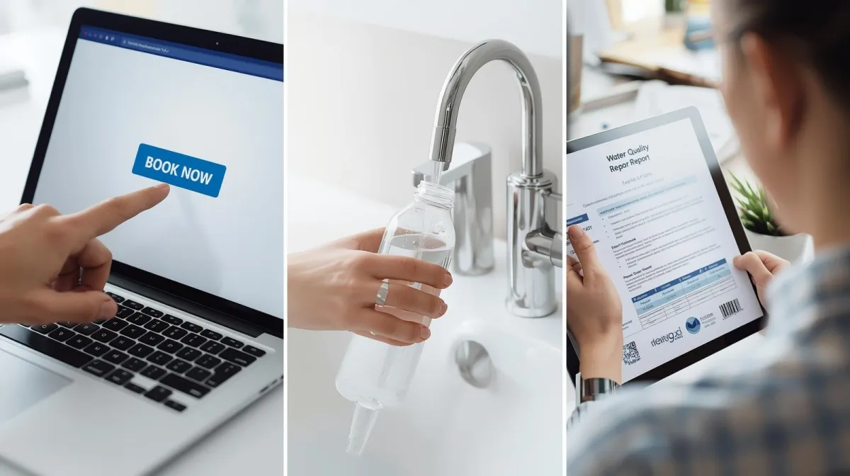 Sunshine Coast water testing laboratory analysing drinking water samples