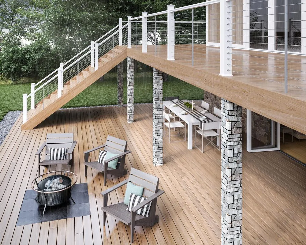 covering deck posts