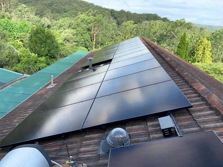 solar panels Stanwell Park