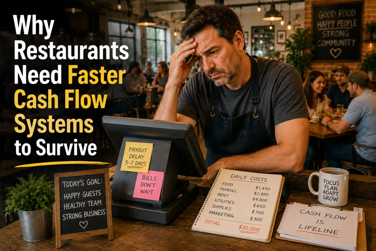 Why Restaurants Need Faster Cash Flow Systems to Survive and Scale