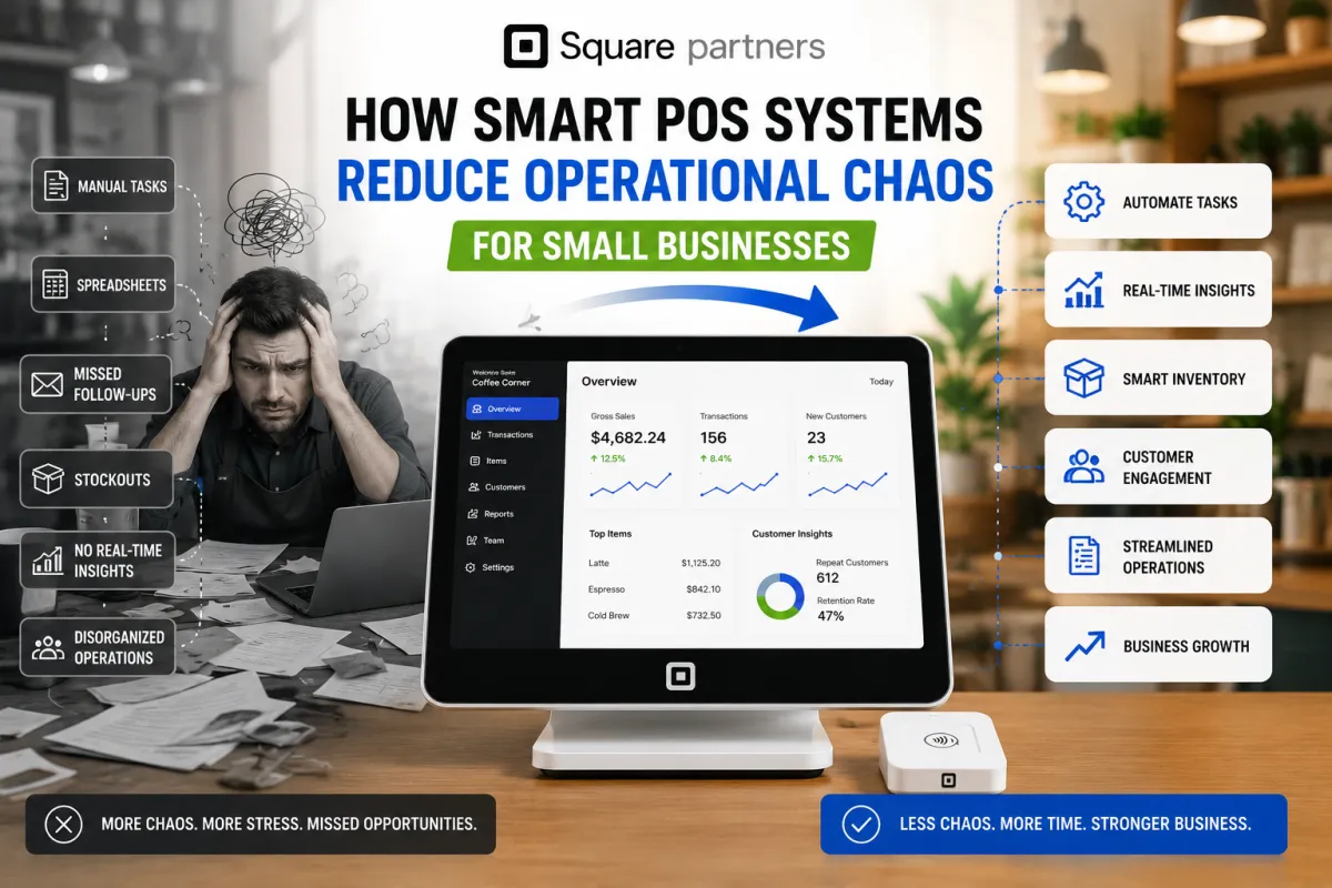 How Smart POS Systems Reduce Operational Chaos for Small Businesses