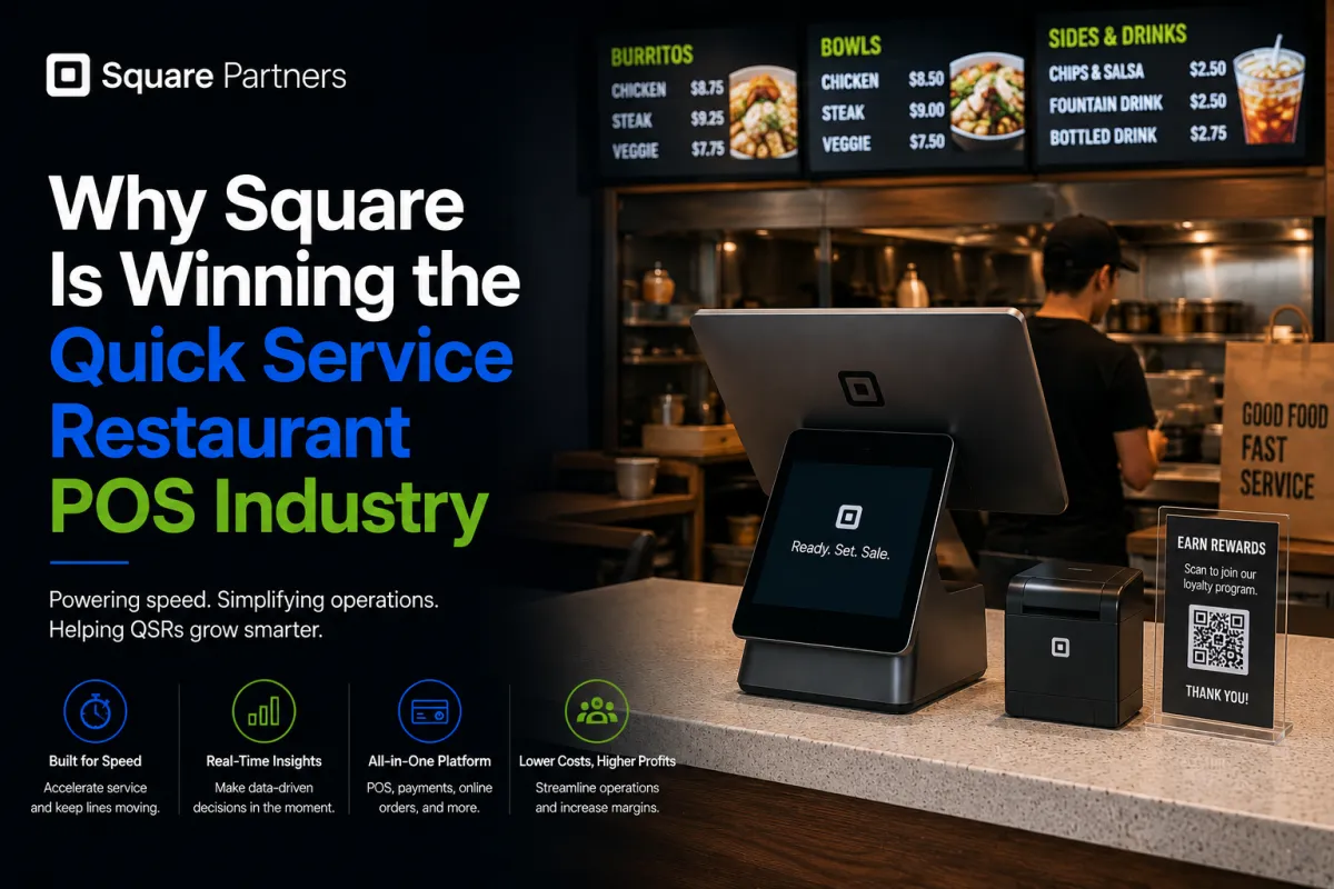 Why Square Is Winning the Quick Service Restaurant POS Industry