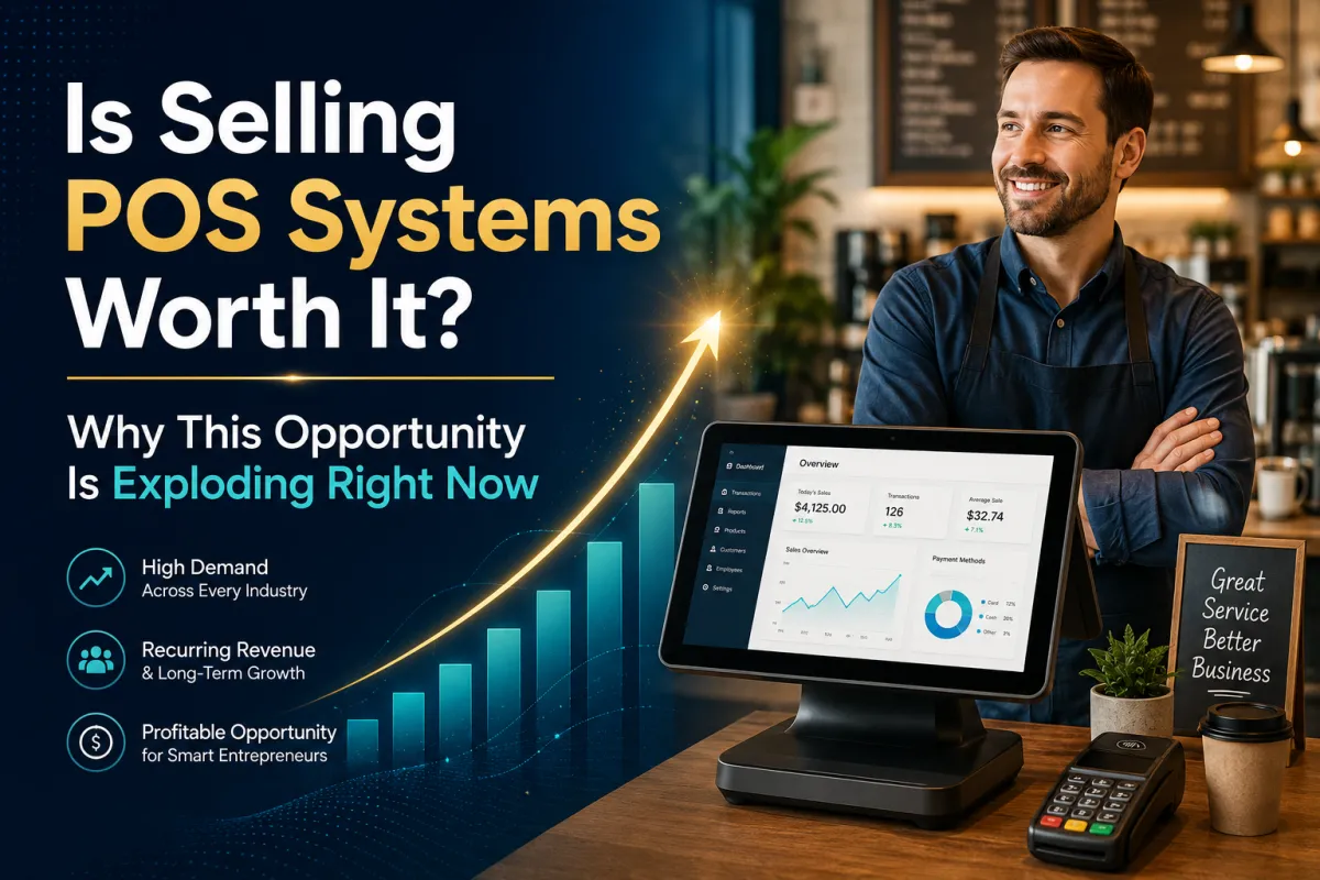 Is Selling POS Systems Worth It? Why This Opportunity Is Exploding Right Now