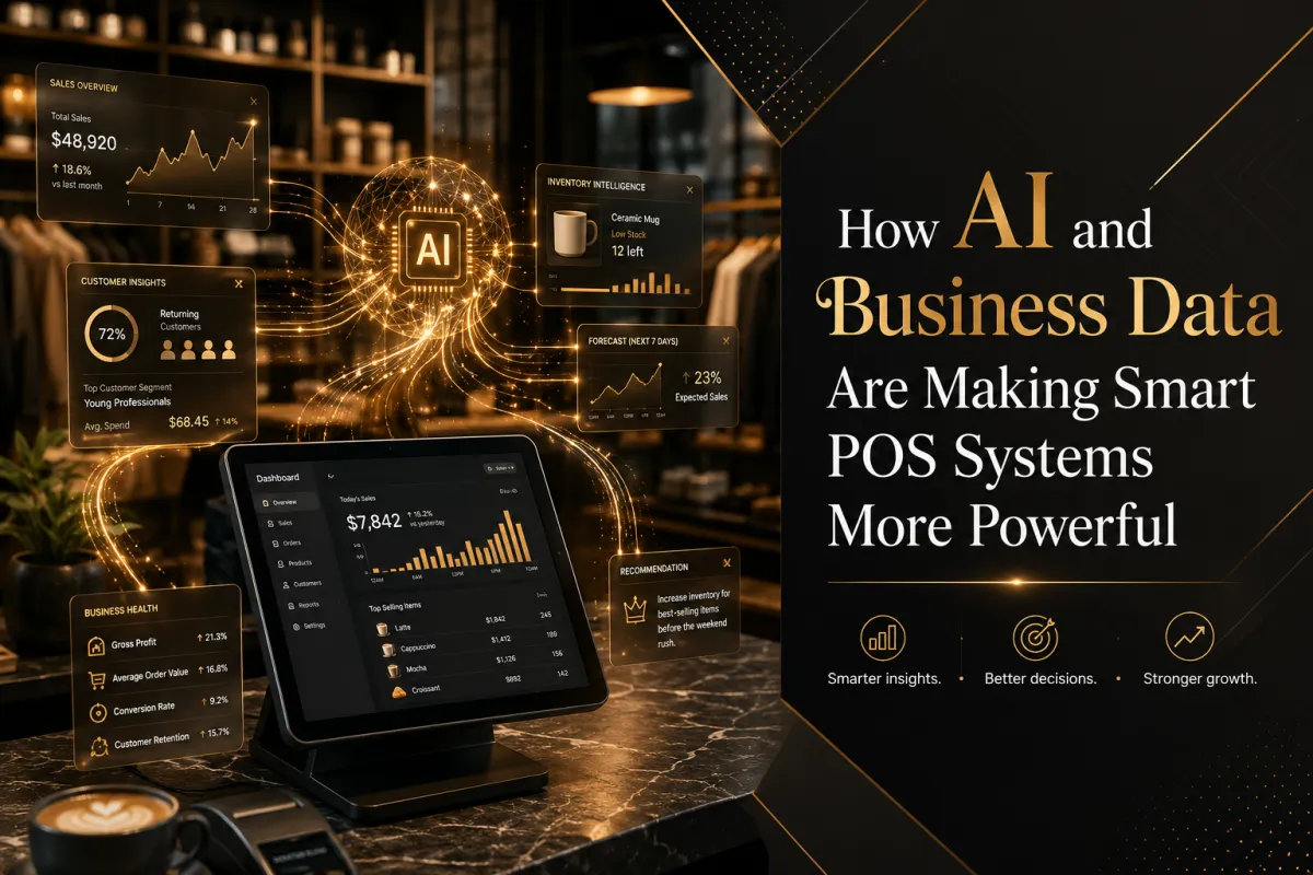 How AI and Business Data Are Making Smart POS Systems More Powerful