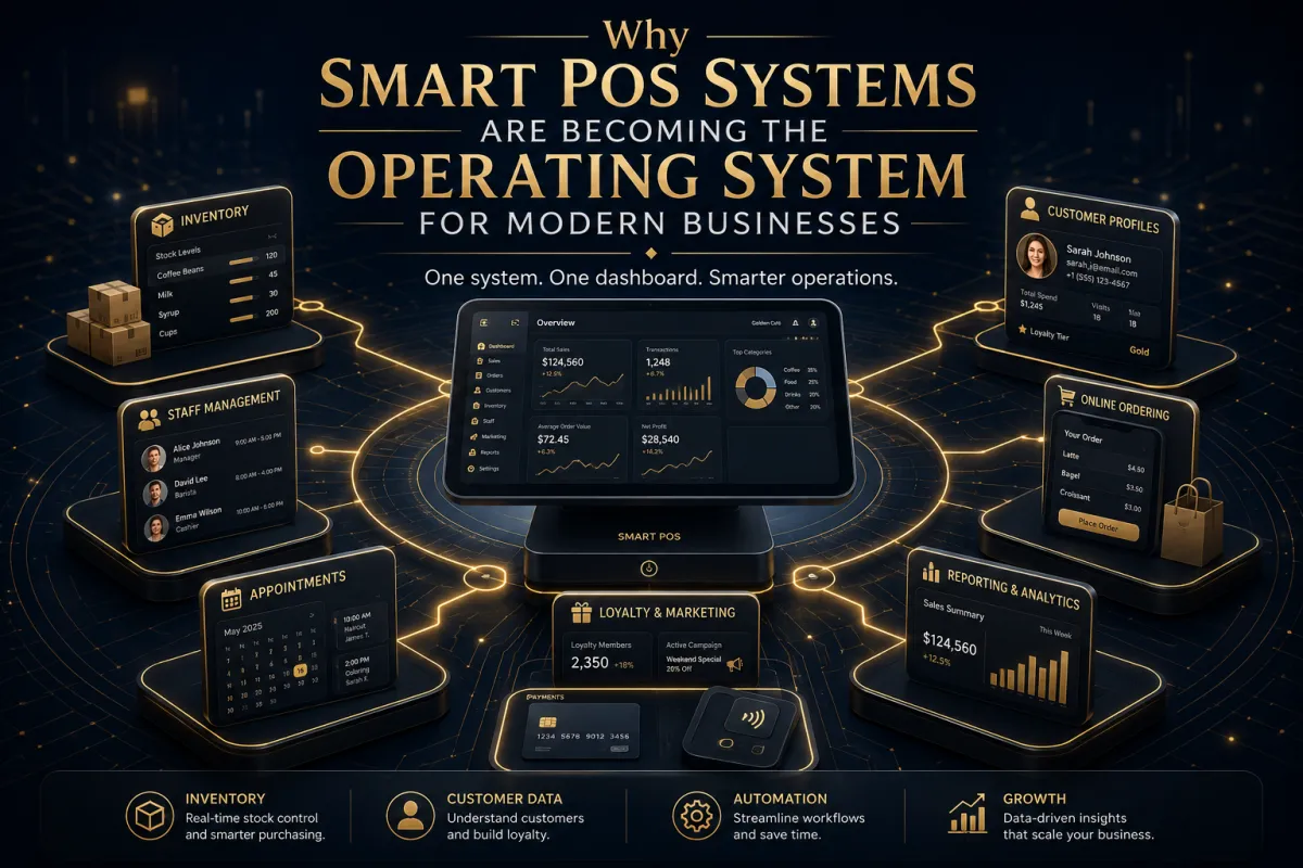 Why Smart POS Systems Are Becoming the Operating System for Modern Businesses