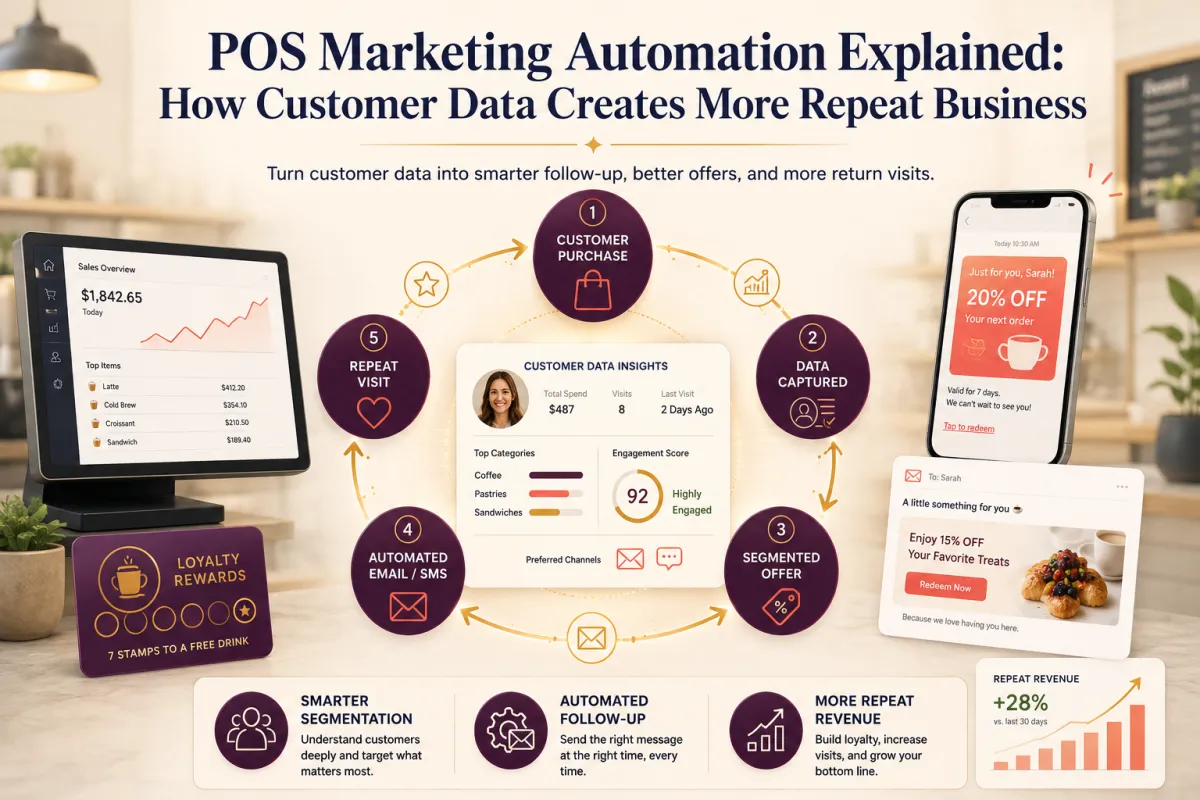 POS Marketing Automation Explained: How Customer Data Creates More Repeat Business