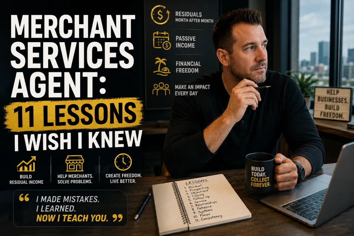 Merchant Services Agent: 11 Lessons I Wish I Knew
