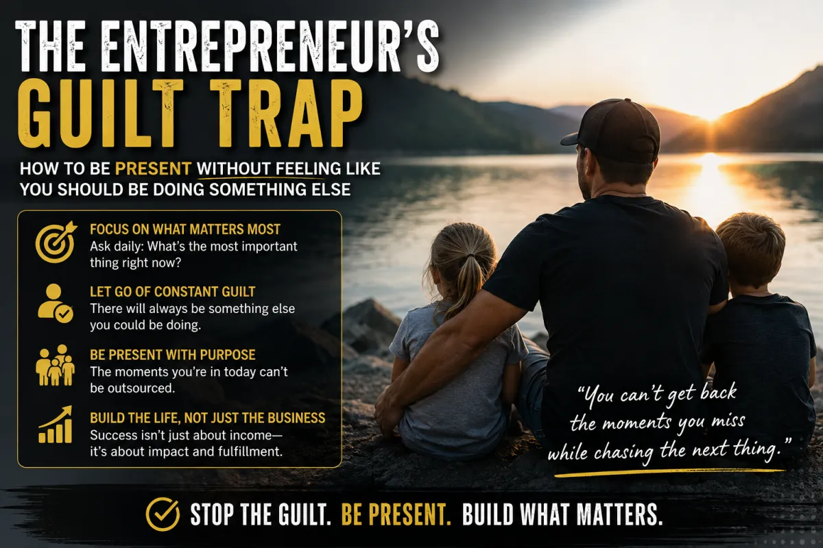 Entrepreneur Guilt Trap