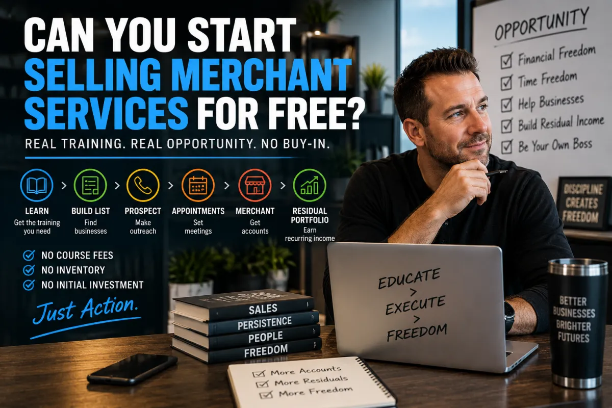 Can You Start Selling Merchant Services for Free?