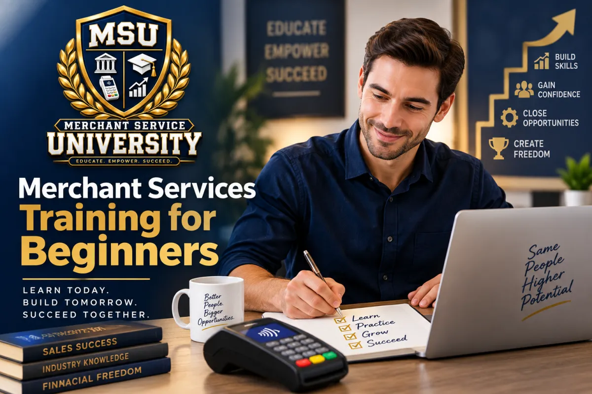 Merchant Services Training for Beginners: Start Here