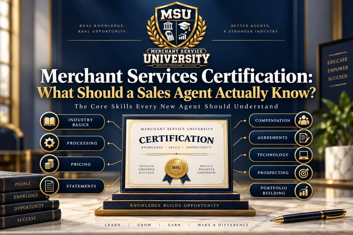 Merchant Services Certification