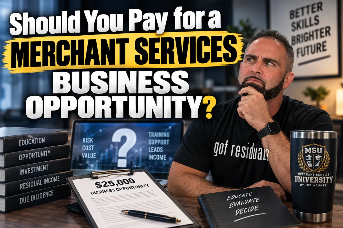 Should You Pay for a Merchant Services Business Opportunity?