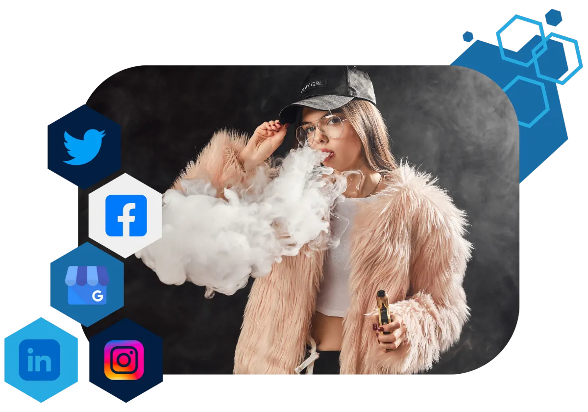 Vaping social media networking