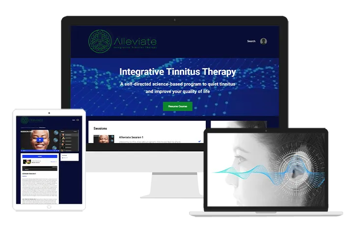 Integrative Tinnitus Therapy - Sign up now to begin the Alleviate journey!