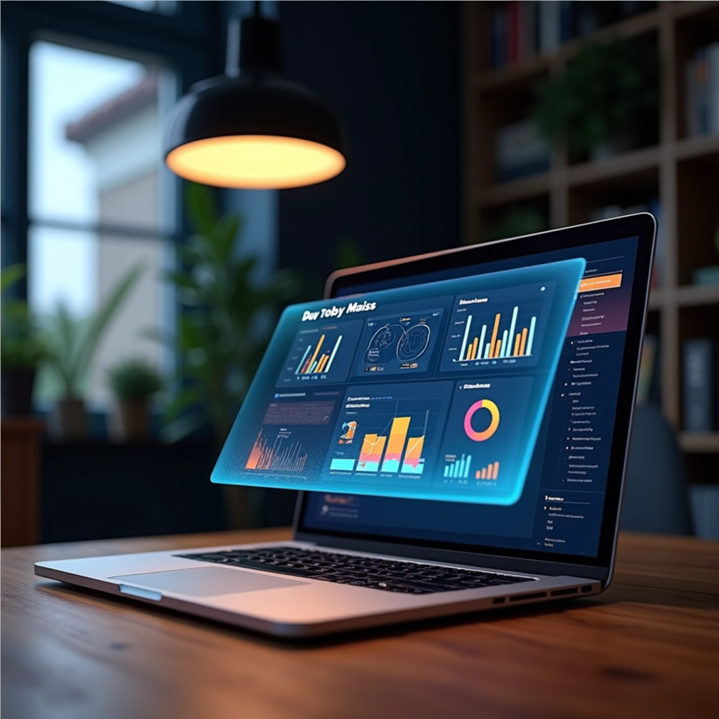 Homepage hero showing AI-ready website mockups
