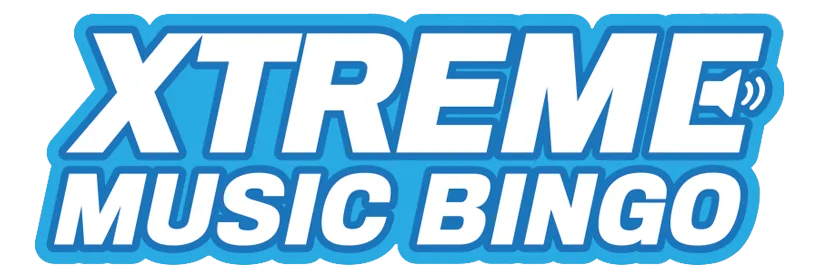 pic showing the words XTREME MUSIC BINGO