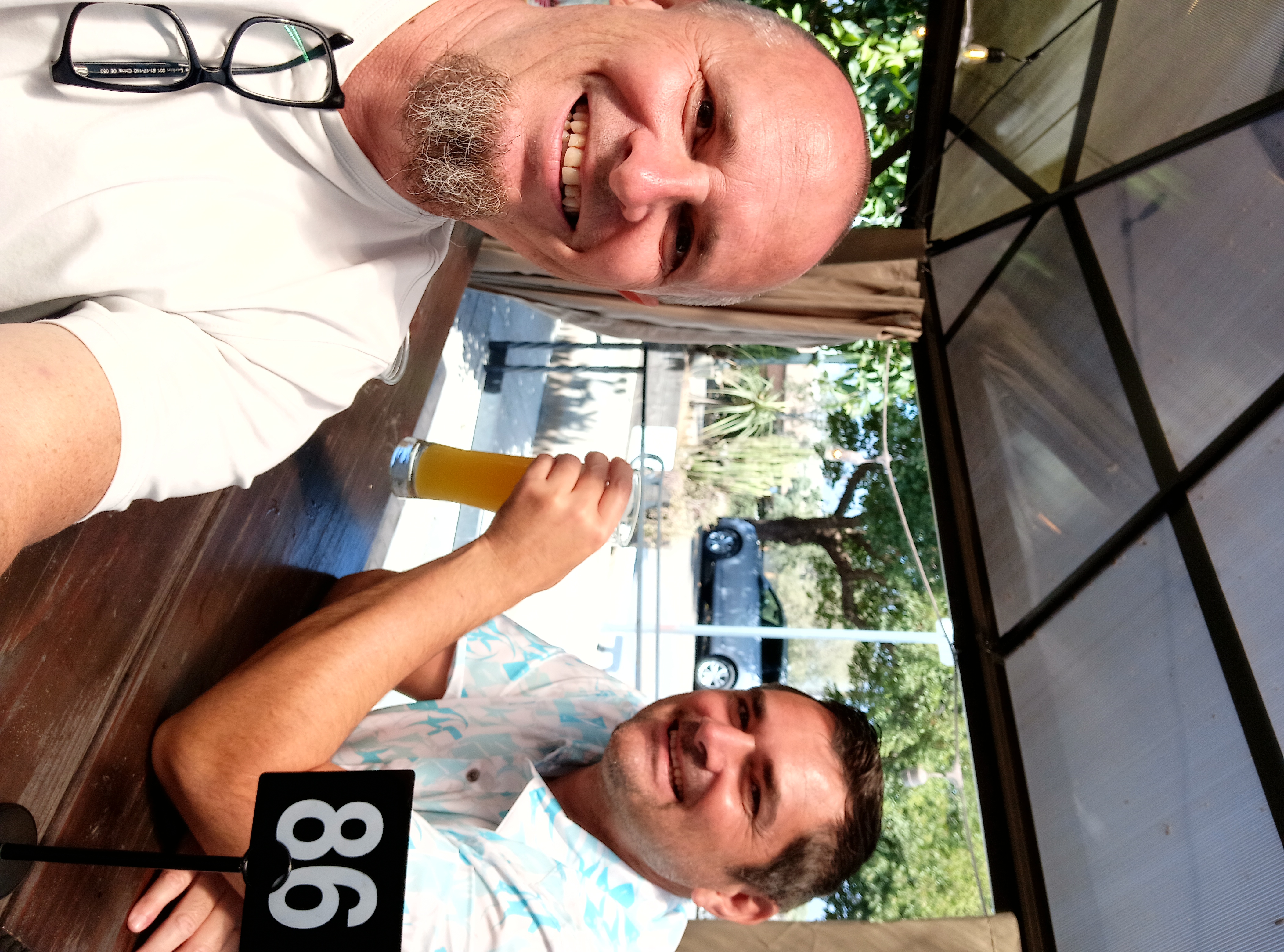 Me & Scott hanging out in Santa Barbara