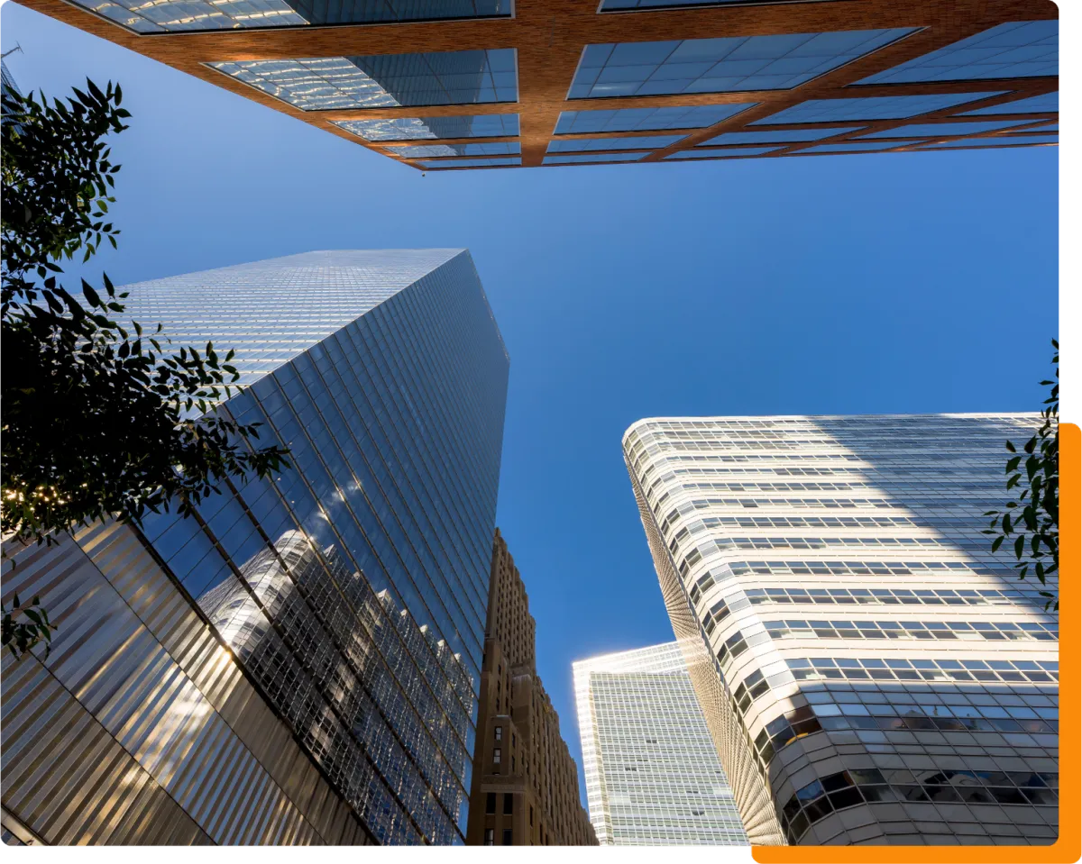 La Vie Global Corporation business growth consulting with modern office towers