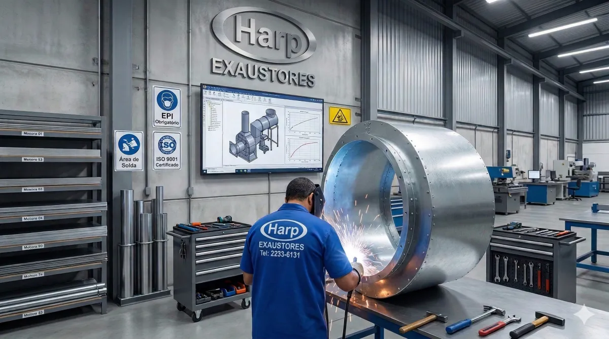 Impacto do Calor na Produtividade Industrial | Harp Exaustores