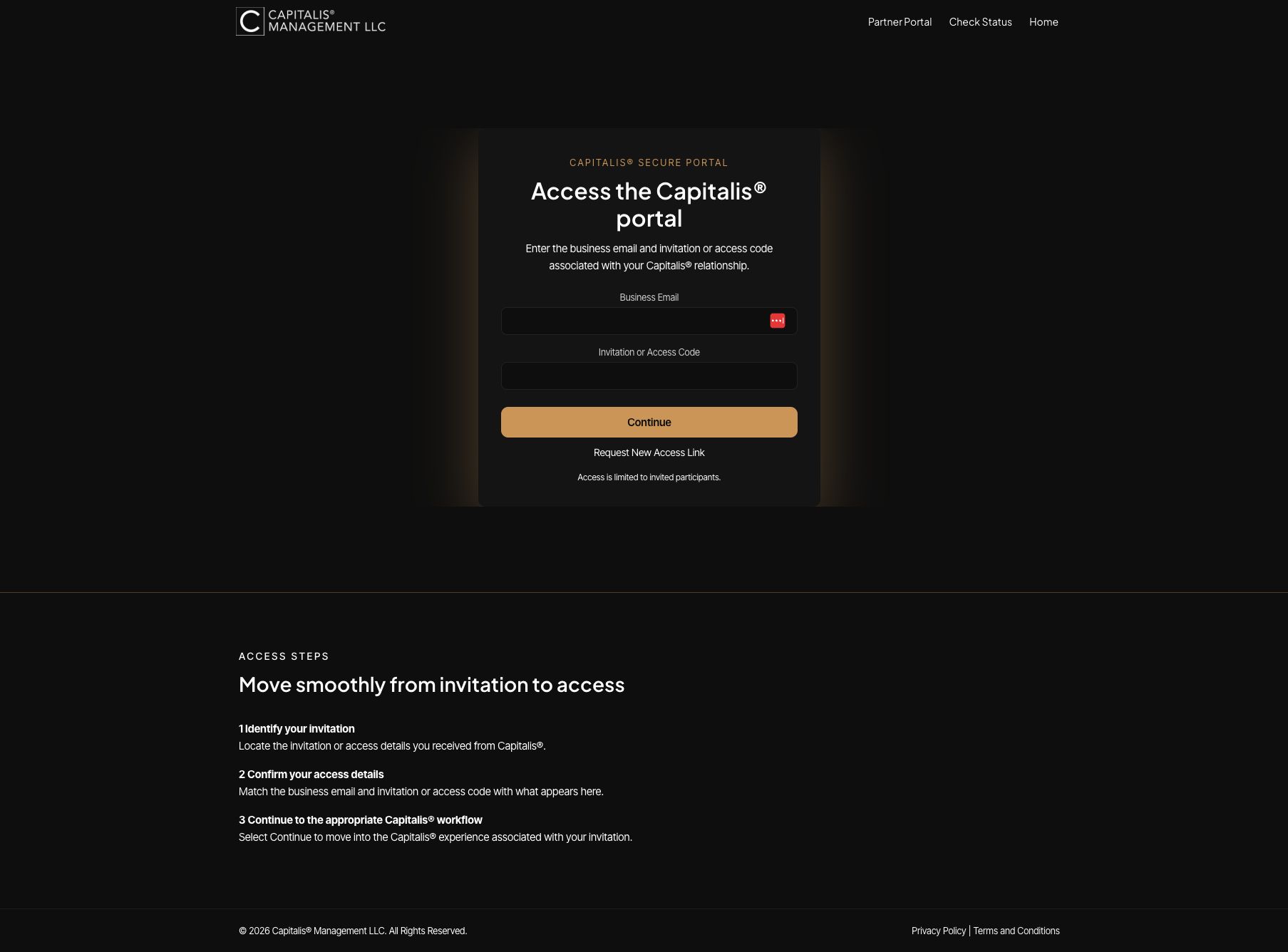 Capitalis Relationship Tracking Architecture