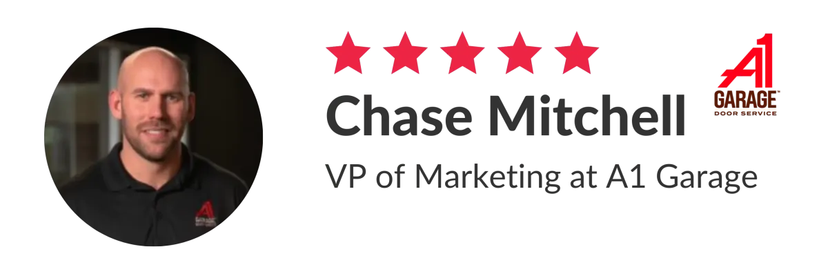 Chase Mitchell - VP of Marketing at A1 Garage Door