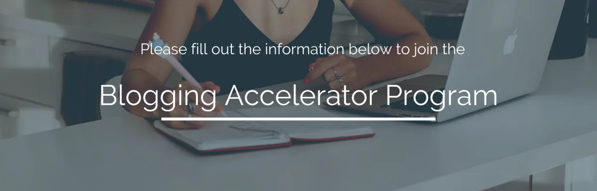 blogging-accelerator-program