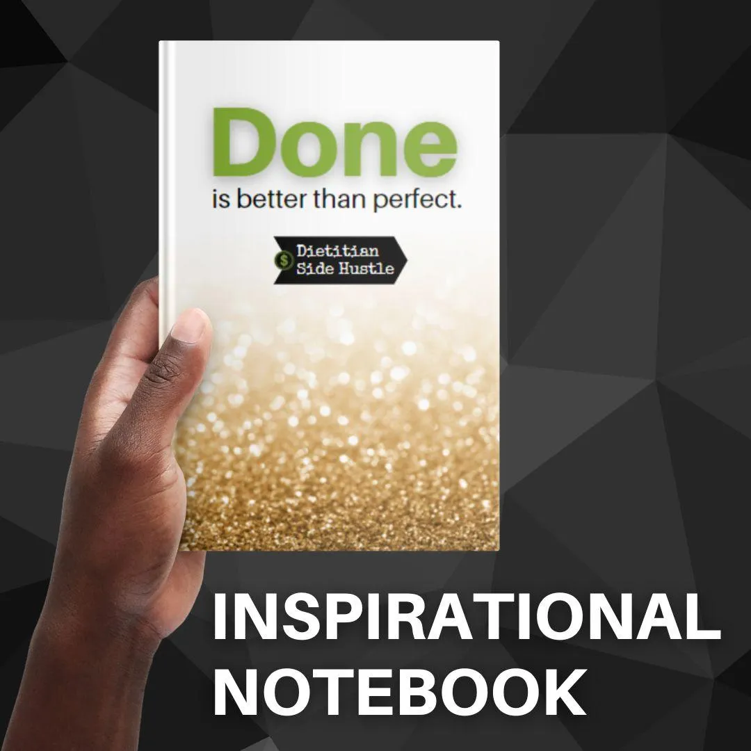 Done is Better Than Perfect Inspirational Journal